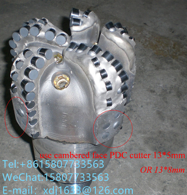 ดอกสว่านเจาะน้ำมัน PDC ขนาดเส้นผ่าศูนย์กลาง 89 มม. 444.5 มม. ดอกสว่านเจาะบ่อน้ำมันสำหรับการเจาะรูลึก