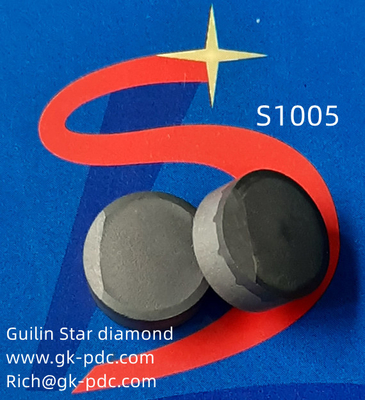 S1005 PDC คริสตัลไลน์ เพชร เครื่องตัด สำหรับดอกสว่านเจาะสมอขนาด 25 มม. 26 มม. OEM ODM