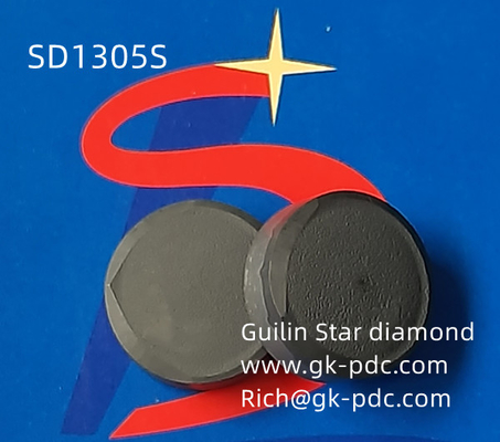 เม็ดมีด PDC รูปพีช SD1305 สำหรับดอกสว่านเจาะสมอ 30 มม. 32 มม.