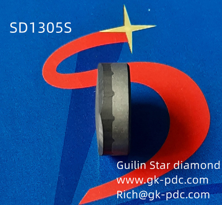 เม็ดมีด PDC รูปพีช SD1305 สำหรับดอกสว่านเจาะสมอ 30 มม. 32 มม.