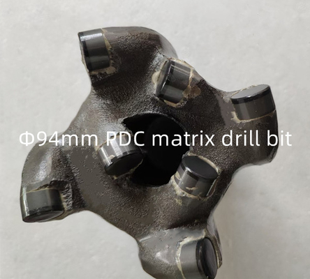 94mm เมทริกซ์ ร่างกาย PDC สว่านสำหรับเจาะหินขัดที่หักยาก