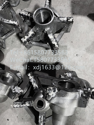 ตัวลากแบบทนทาน Steel ร่างกาย PDC นิดหน่อยs 331mm สำหรับการเจาะบ่อน้ำ