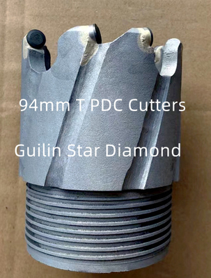 OEM PDC Core Drill นิดหน่อยs เส้นผ่านศูนย์กลาง 96 มม. สำหรับการสำรวจทรัพยากร