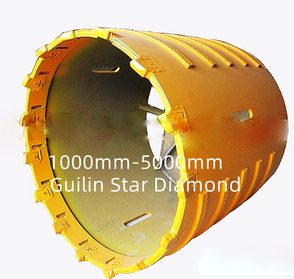 1000mm 5000mm PDC Coring นิดหน่อย ISO9001 สำหรับการสำรวจทางธรณีวิทยา