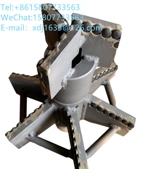 ตัวลากแบบทนทาน Steel ร่างกาย PDC นิดหน่อยs 331mm สำหรับการเจาะบ่อน้ำ